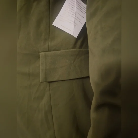 Miss Circle Zola Olive One Sleeve Blazer Dress - Picture 8 of 11